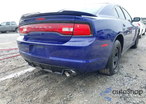 2014 Dodge Charger Police из США, поврежденный, VIN 2C3CDXAT8EH245980